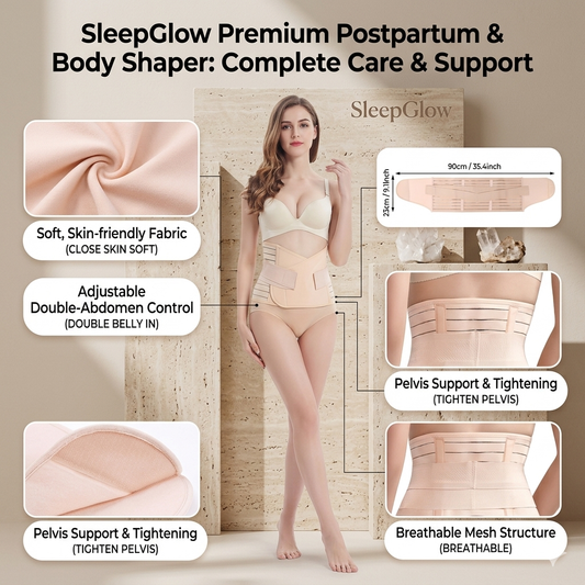 SleepGlow Premium Postpartum & C-Section Recovery Belt
